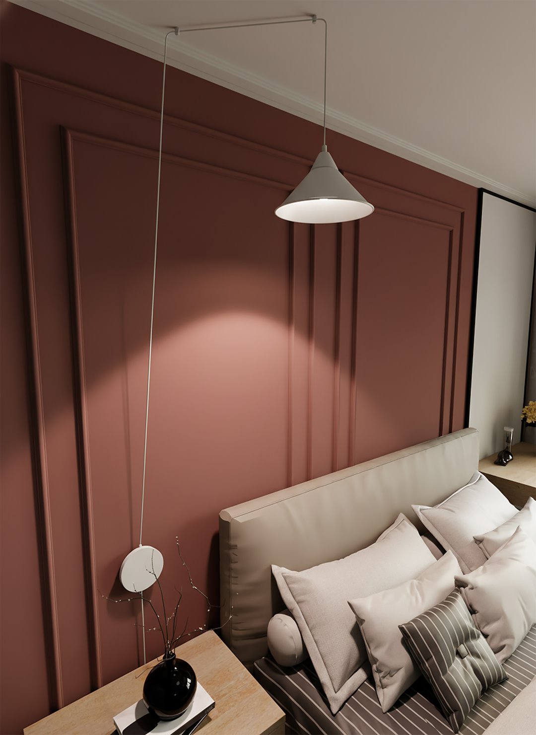 Hanglamp Meelir Wit - Afbeelding 7