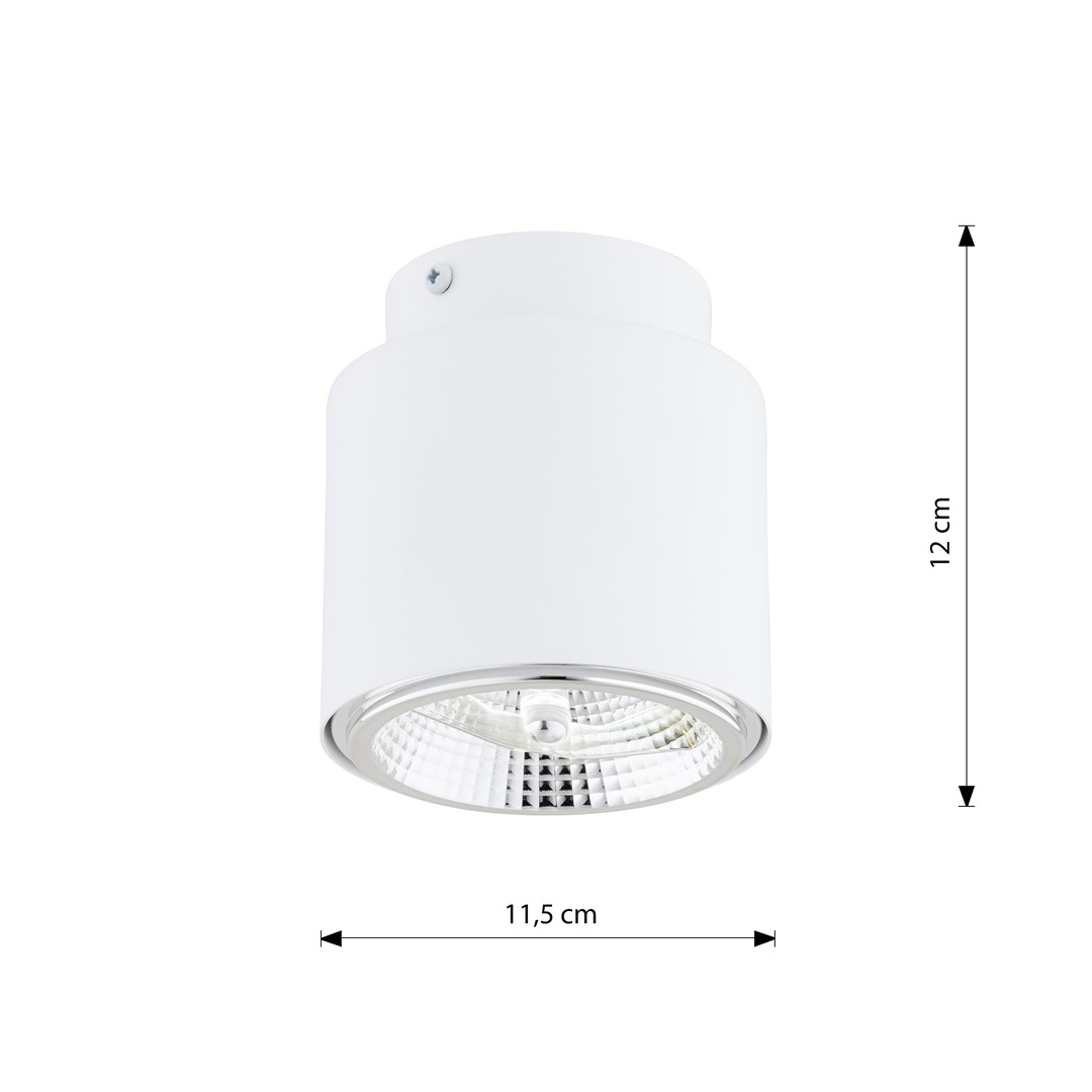 Plafondlamp Fotes Wit - Afbeelding 7