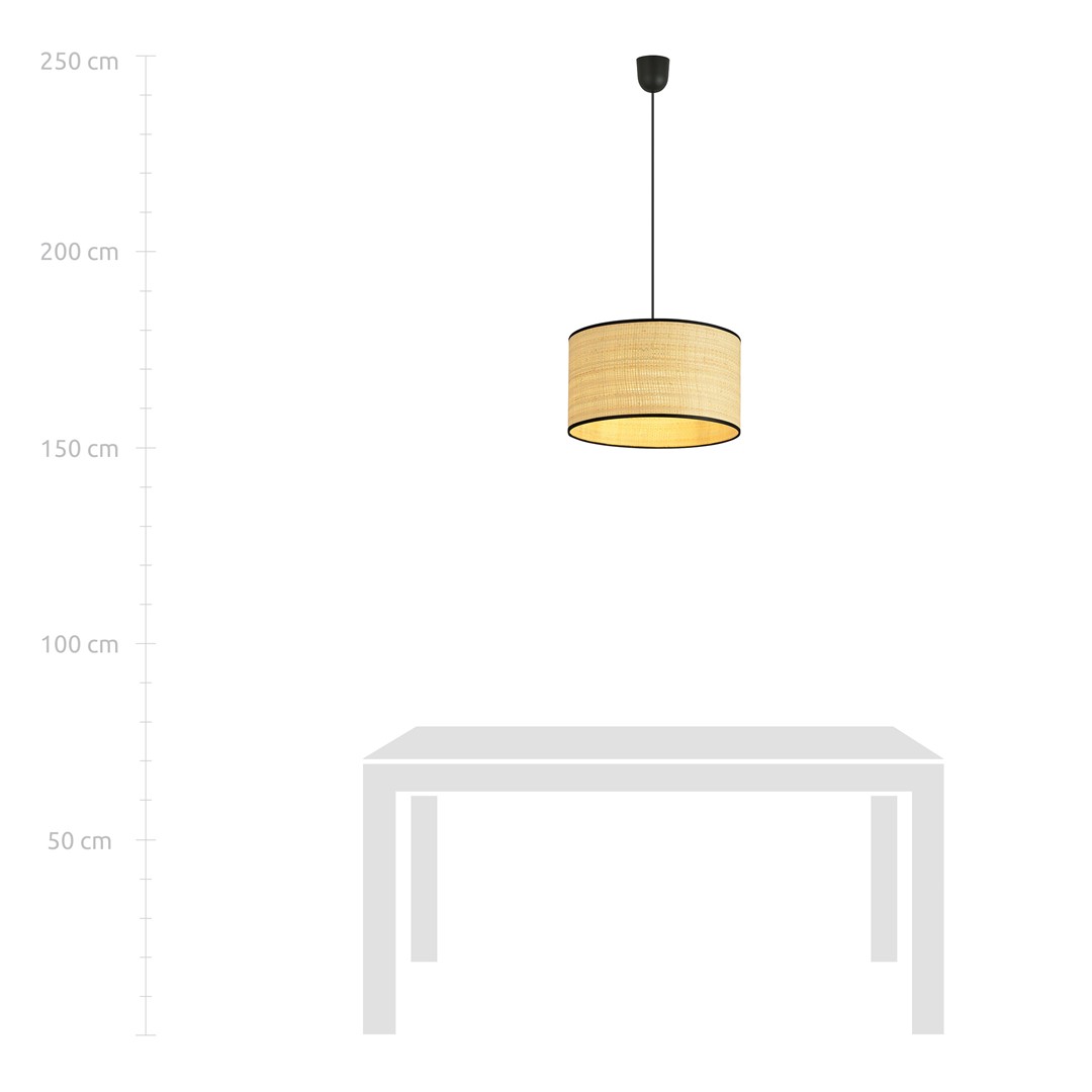Hanglamp Hoornum Zwart Ø35 cm - Afbeelding 7