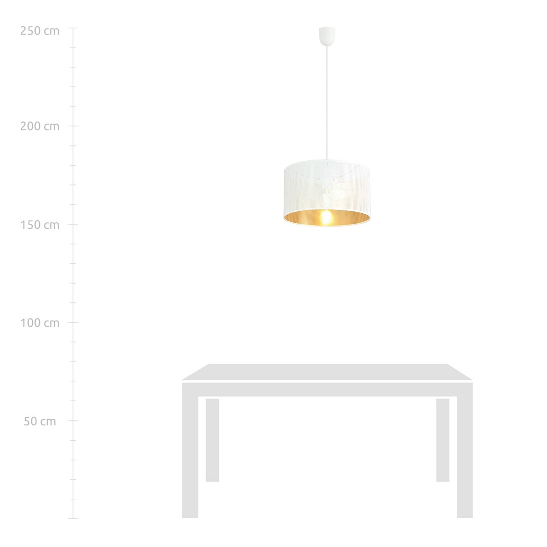 Hanglamp Leelvaro Zwart Ø35 cm - Afbeelding 7