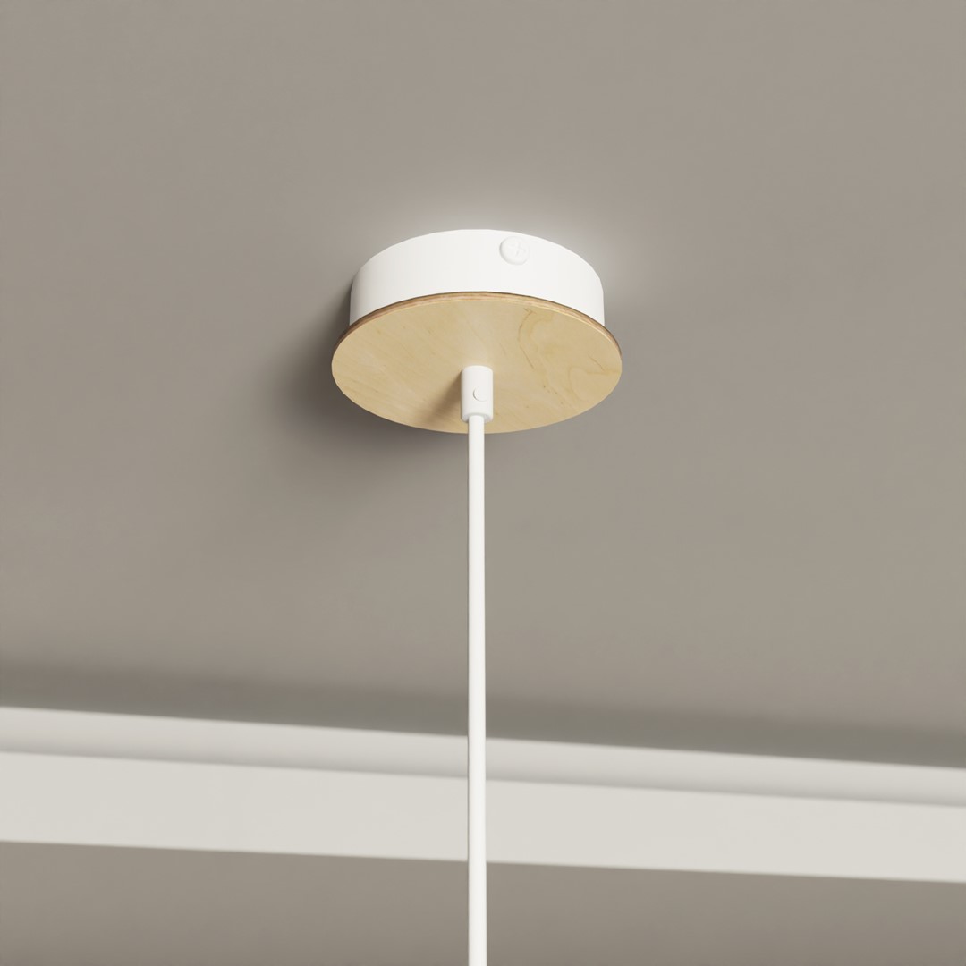 Kroonluchter Bielir Wit Ø30 cm - Afbeelding 7