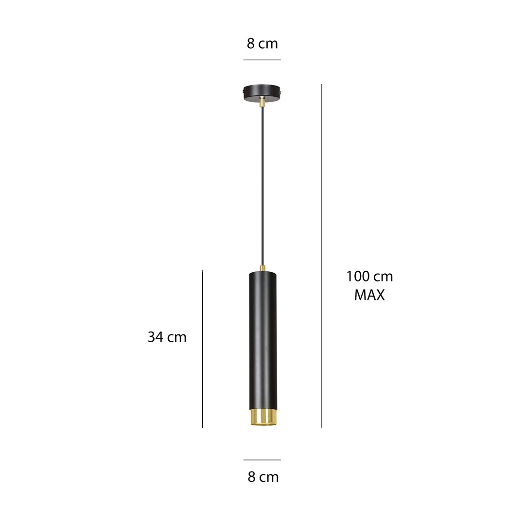 Hanglamp Rolena Zwart - Afbeelding 8