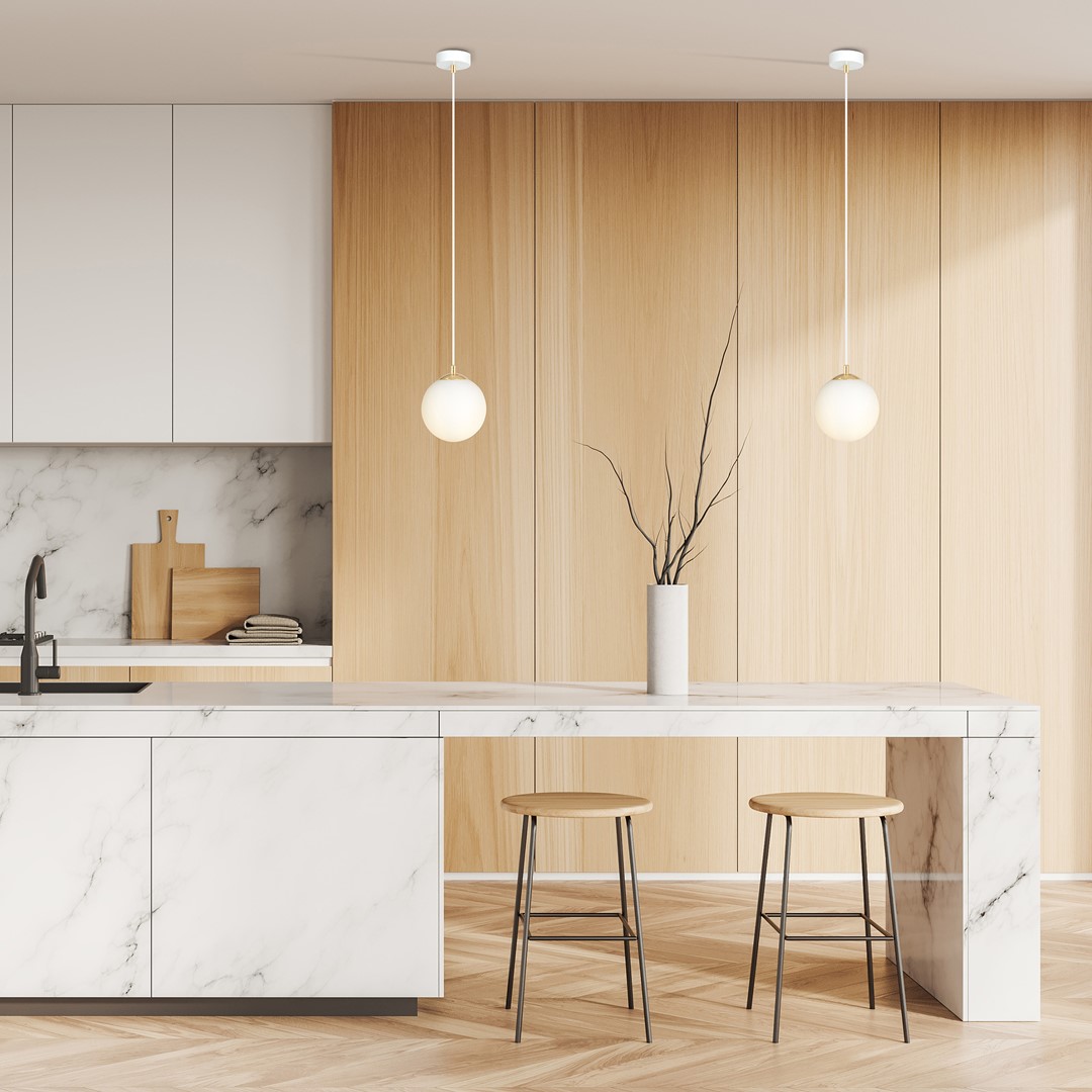 Hanglamp Gudi Wit Ø14 cm - Afbeelding 8