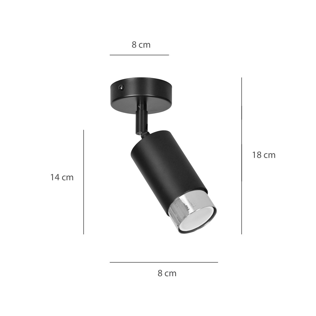 Plafondlamp Jievund Zwart - Afbeelding 8