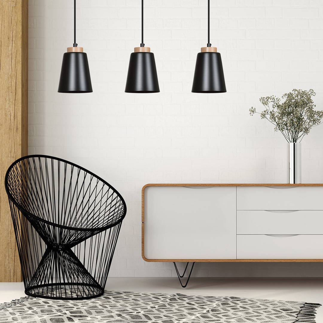 Hanglamp Greestis Zwart - Afbeelding 8