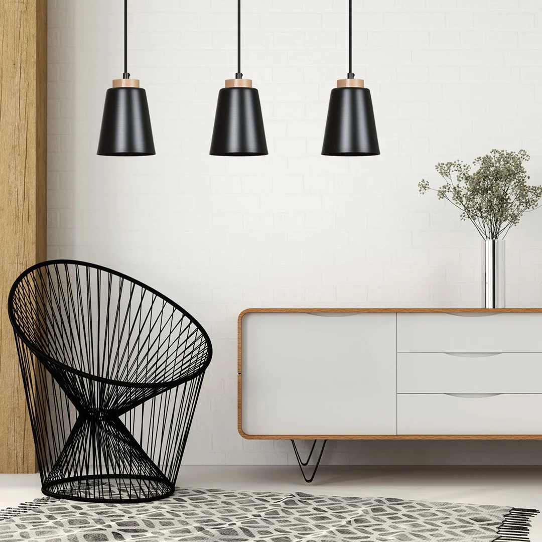 Hanglamp Greestis Zwart - Afbeelding 8