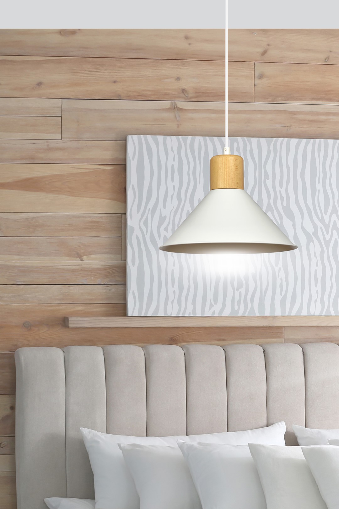 Hanglamp Honsano Wit - Afbeelding 8