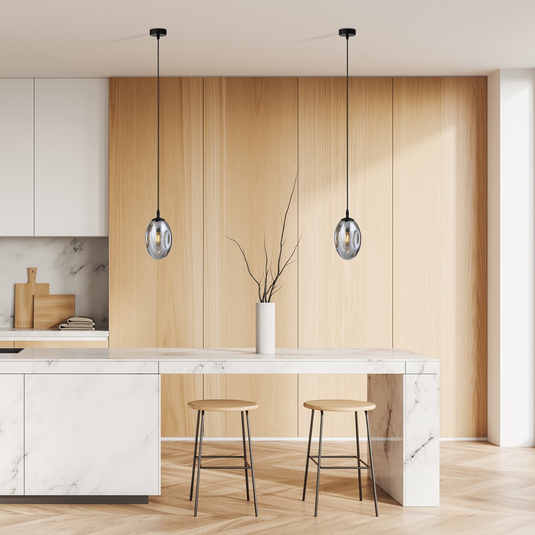Hanglamp Duke Zwart Ø12 cm - Afbeelding 9