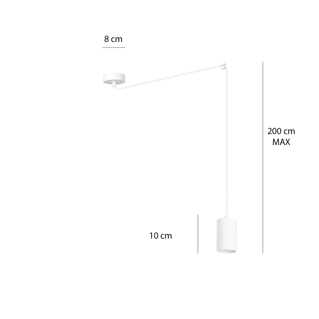 Hanglamp Steeltora Wit - Afbeelding 9