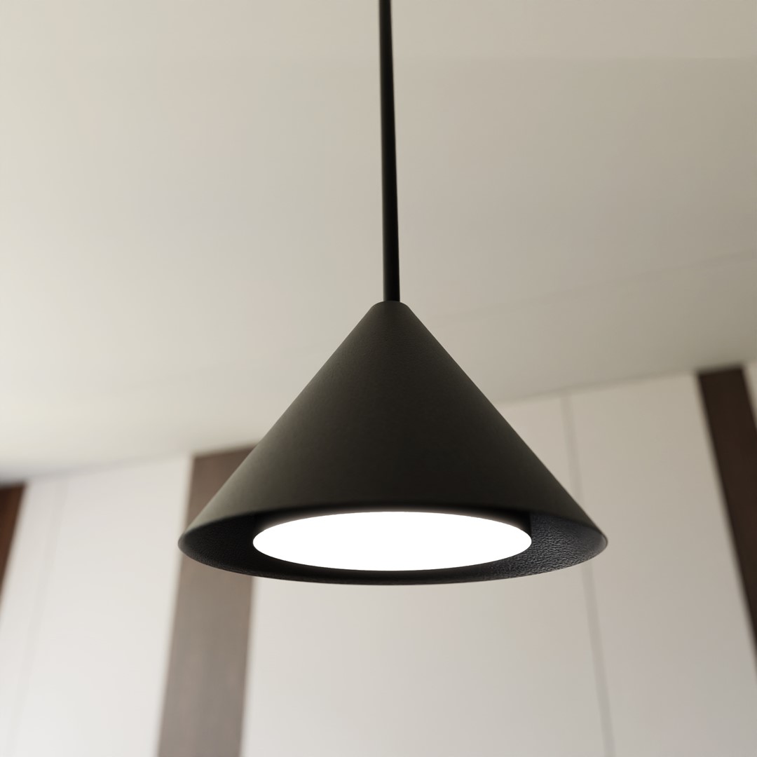 Hanglamp Baummik Zwart Ø8 cm - Afbeelding 9