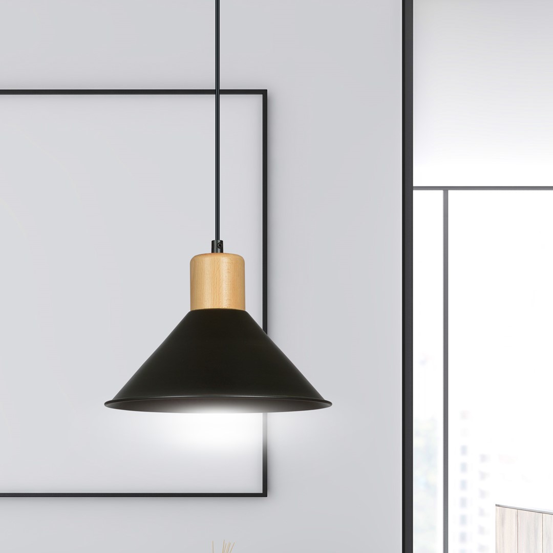 Hanglamp Bologna Zwart - Afbeelding 9