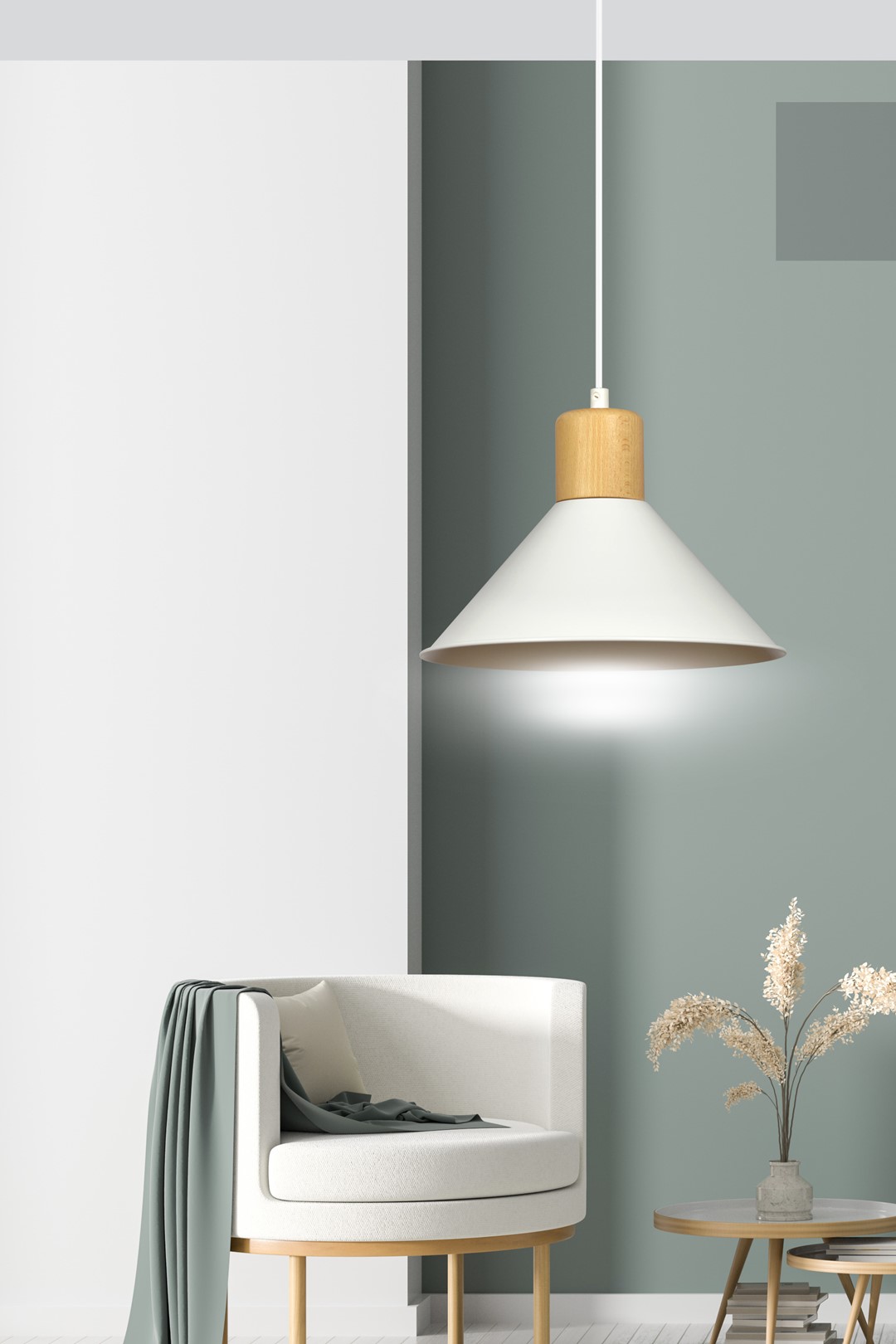 Hanglamp Honsano Wit - Afbeelding 10
