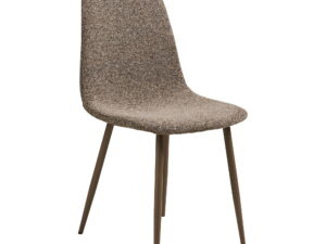 Eetkamerstoel Prermin Polyester Bruin - Set van 2
