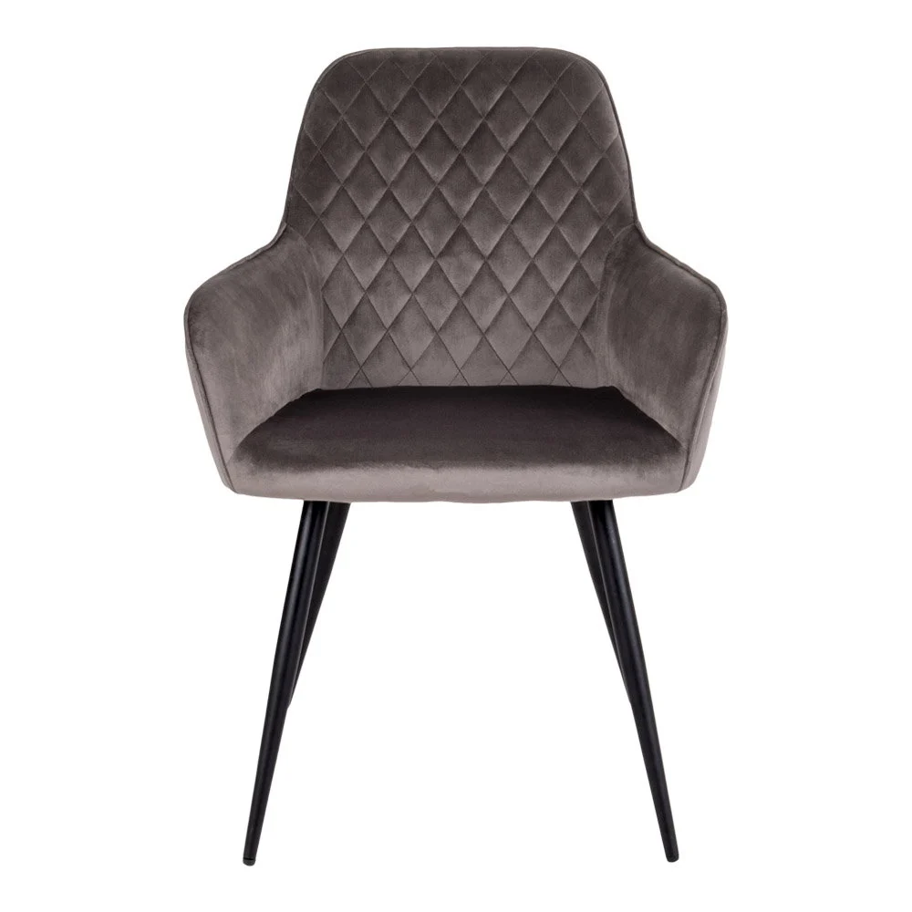 Eetkamerstoel Nereide Velvet Taupe - Set van 2 - Afbeelding 2