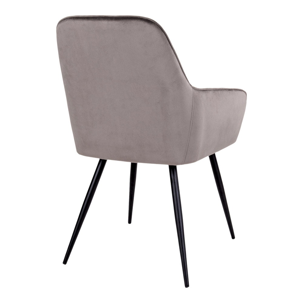 Eetkamerstoel Nereide Velvet Taupe - Set van 2 - Afbeelding 4