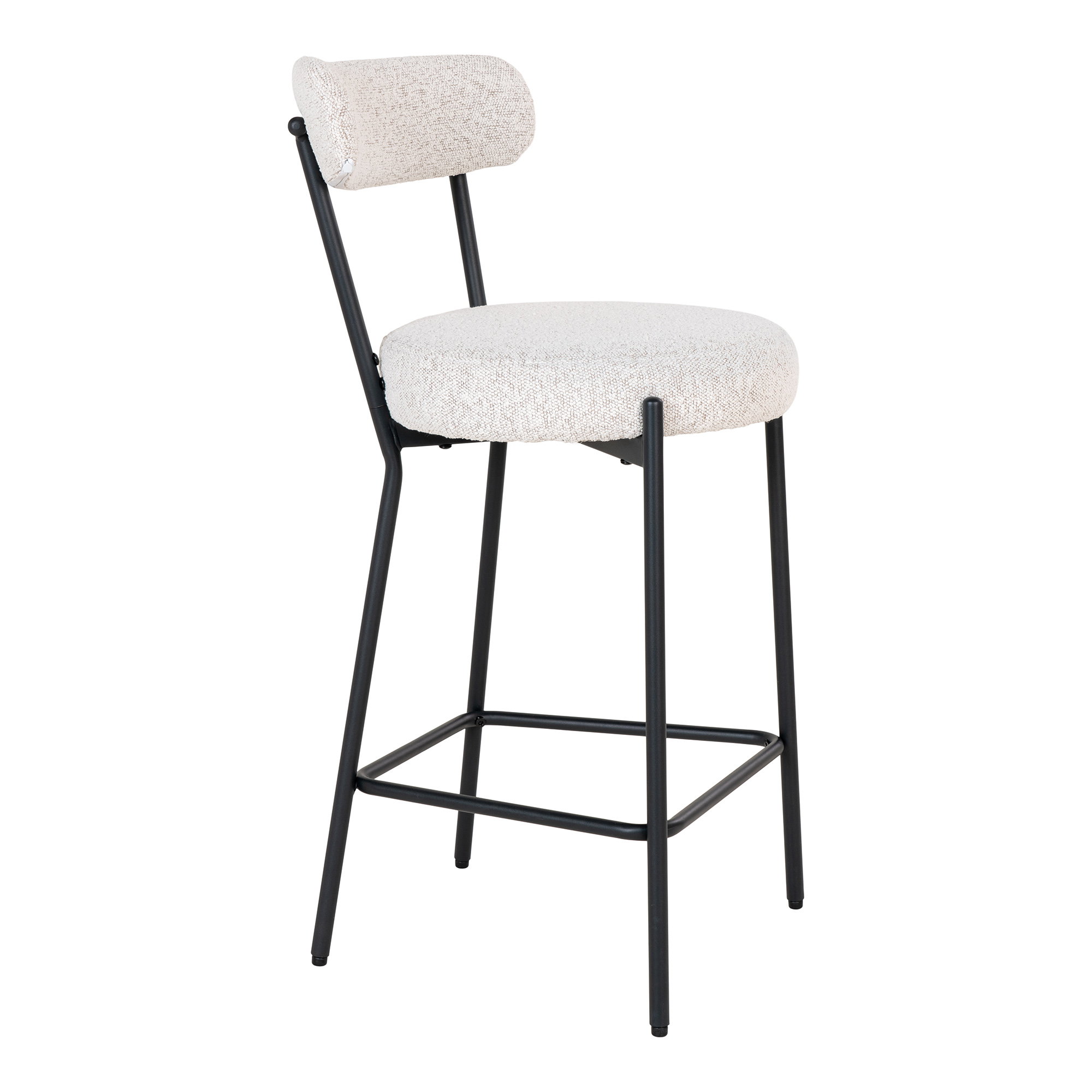 Counterstoel Jeimona Polyester Wit - Afbeelding 3