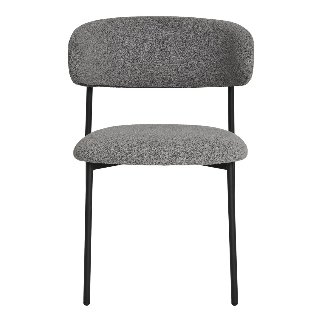 Eetkamerstoel Klaamo Polyester - Set van 2 - Afbeelding 2
