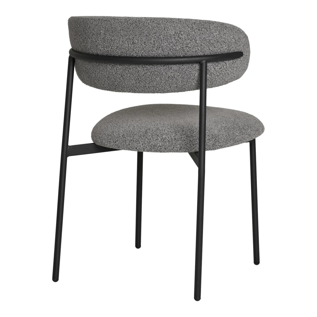 Eetkamerstoel Klaamo Polyester - Set van 2 - Afbeelding 4