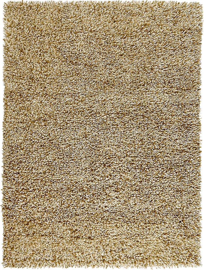 Kunstbloem Durnane vloerkleed, rechthoekig met hoge pool in warme goudbeige tint, zacht en vol aanvoelend