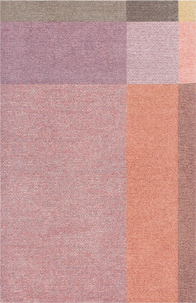 Decoratie Veinnero Koekje 090, rechthoekig woonaccessoire met zachte pastelvlakken en warme textuur