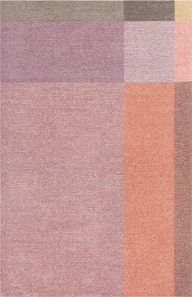 Decoratie Veinnero Koekje 090, rechthoekig woonaccessoire met zachte pastelvlakken en warme textuur