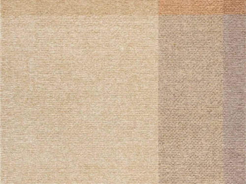 Decoratie Rummak Naturel, rechthoekige wanddecoratie in zachte beige tinten met tijdloos patroon