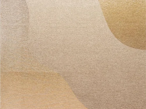Decoratie Trerun wanddecoratie in Shell 260, abstracte golven in zachte beige en zandtinten