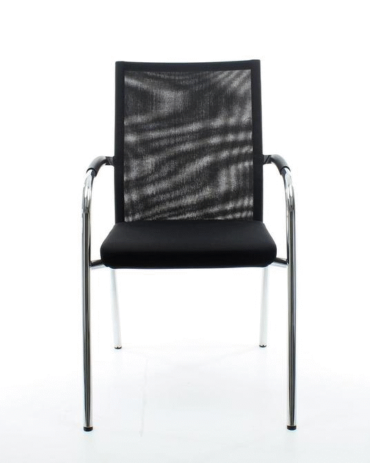 Vergaderstoel Sory Mesh Zwart - Afbeelding 2