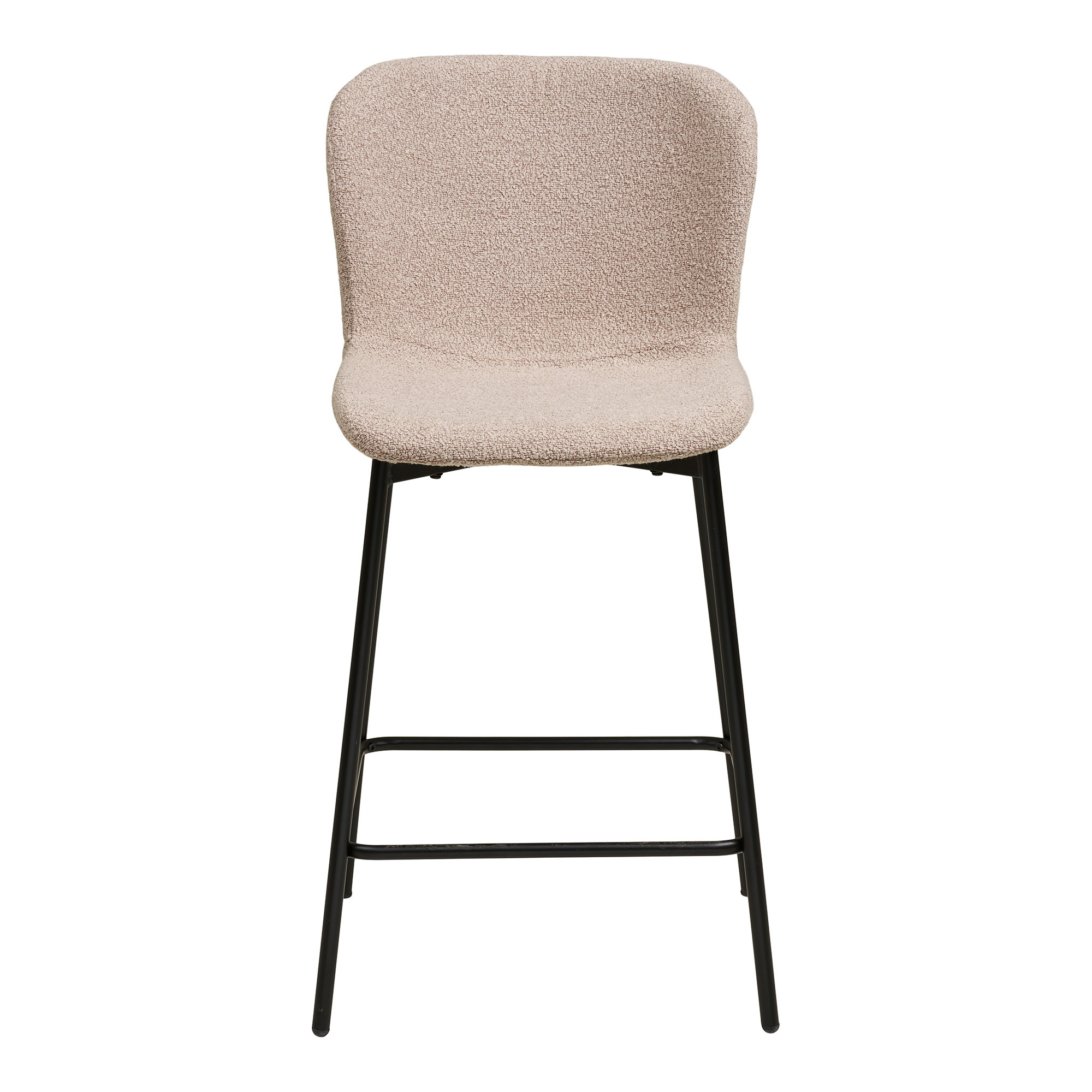 Stoel Steire Polyester Beige - Set van 2 - Afbeelding 2