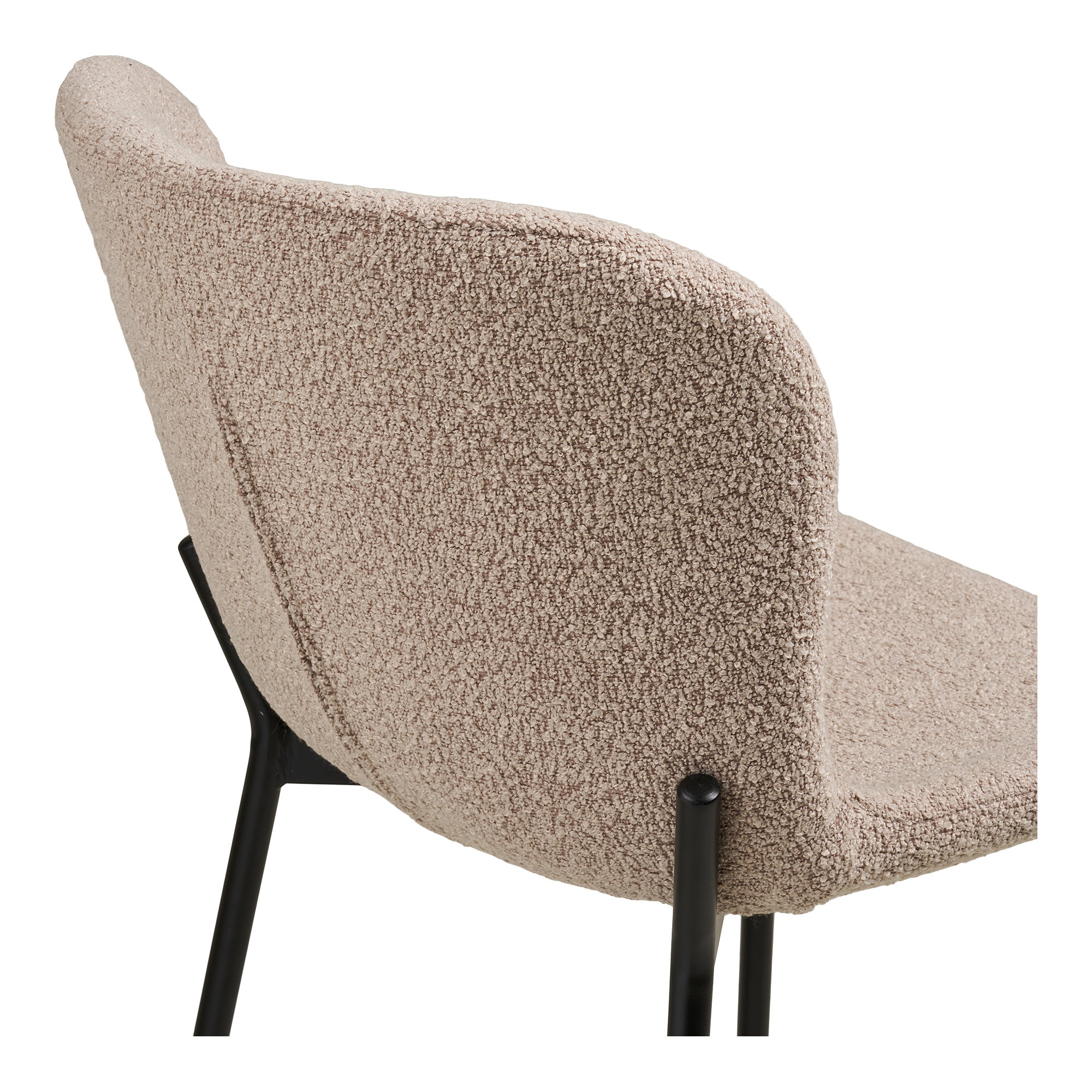 Stoel Steire Polyester Beige - Set van 2 - Afbeelding 5