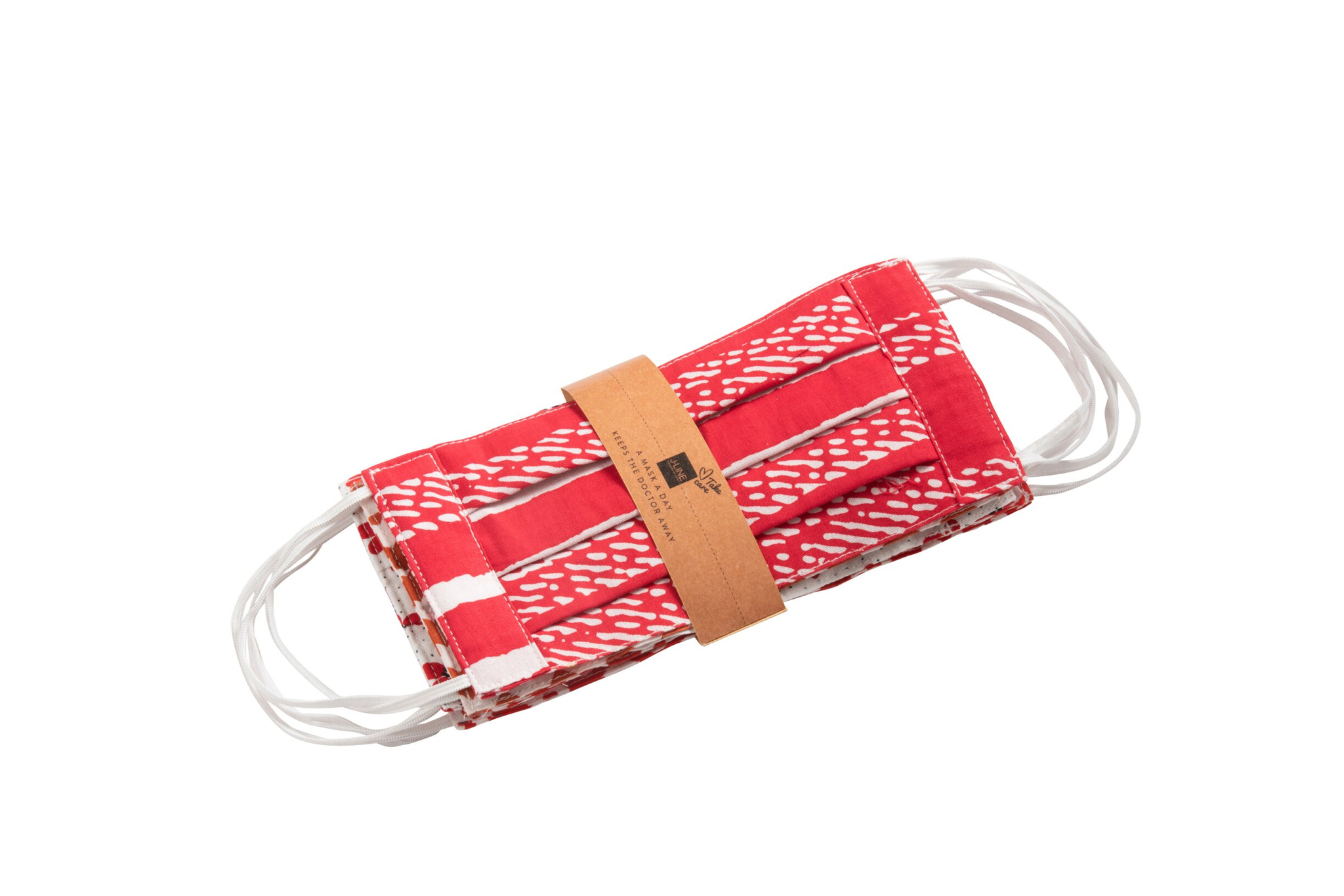 Woonaccessoire Joovira Katoen Rood - Afbeelding 2