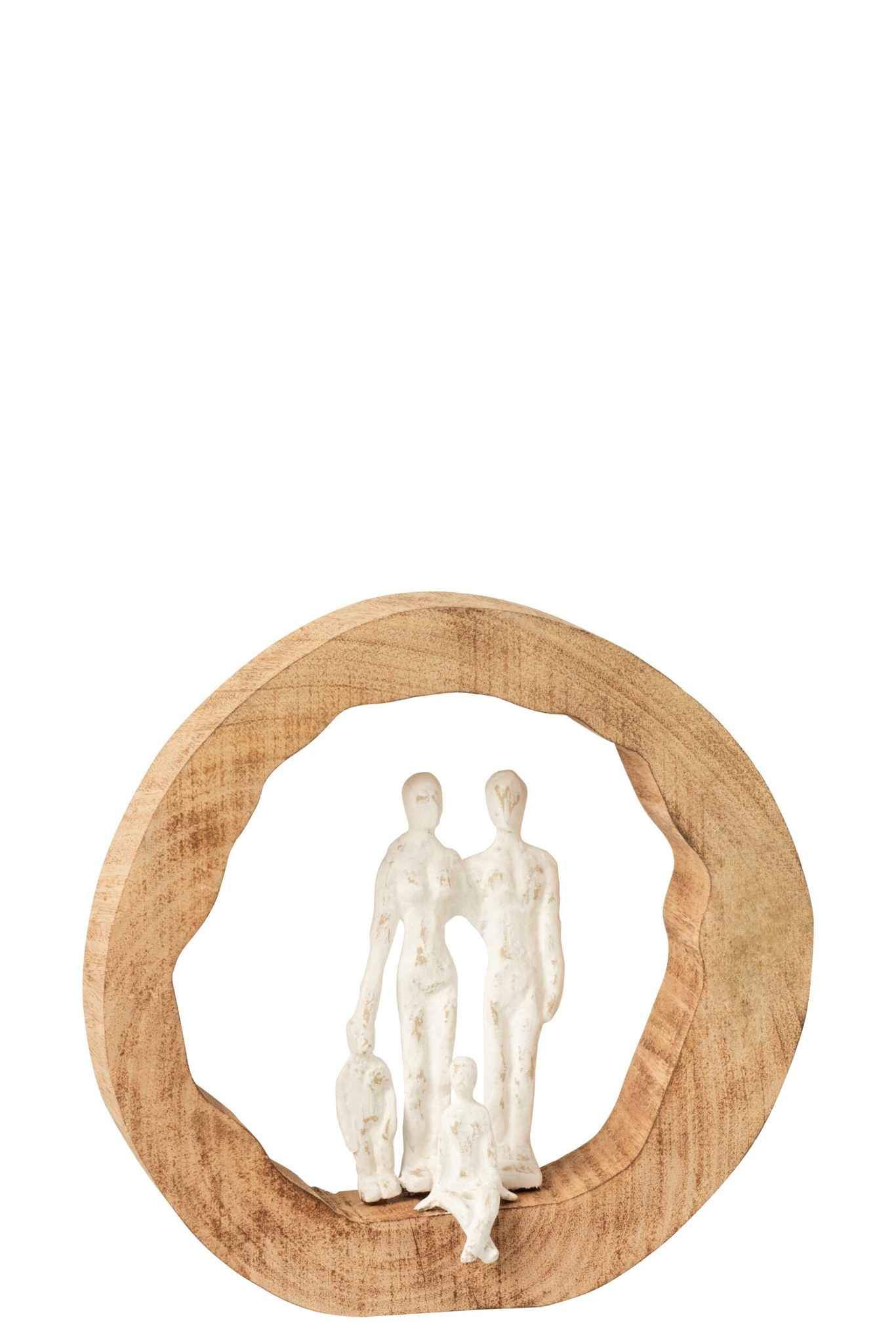 Beeld Karura Mangohout Naturel H27 cm