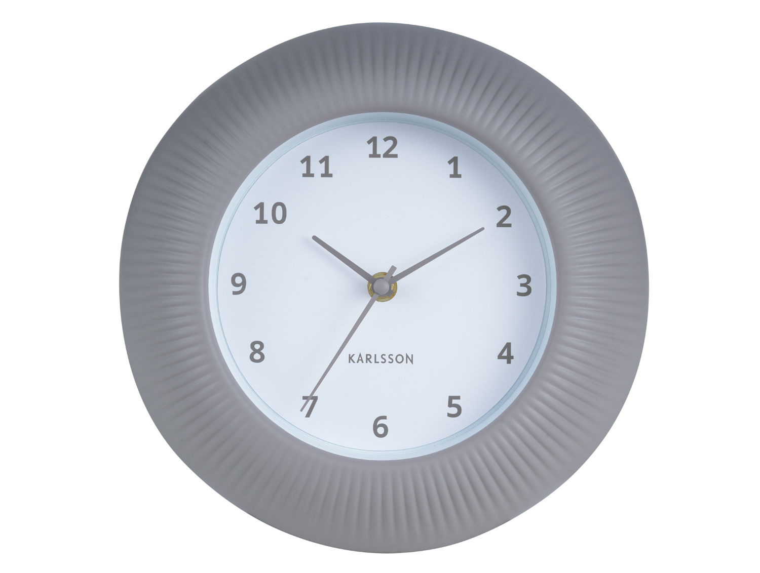 Wandklok Biral Warm Grijs