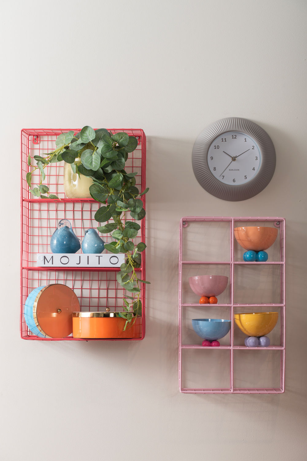 Wandklok Biral Warm Grijs - Afbeelding 5
