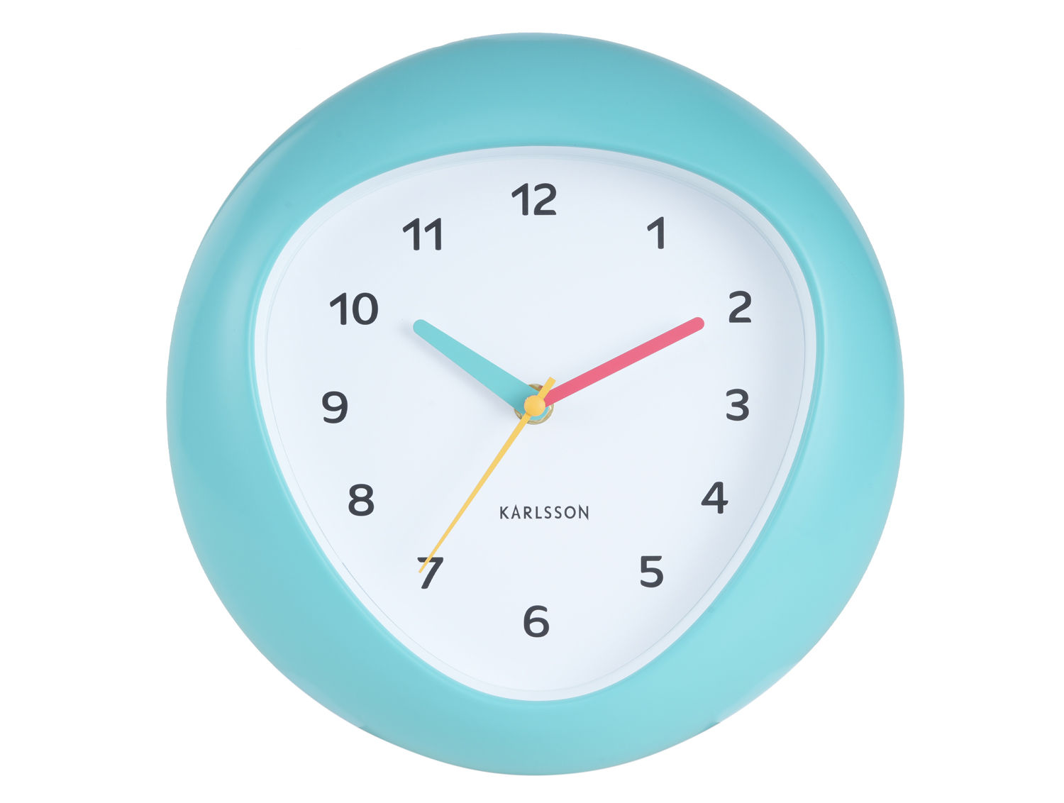 Wandklok Zovek Turquoise