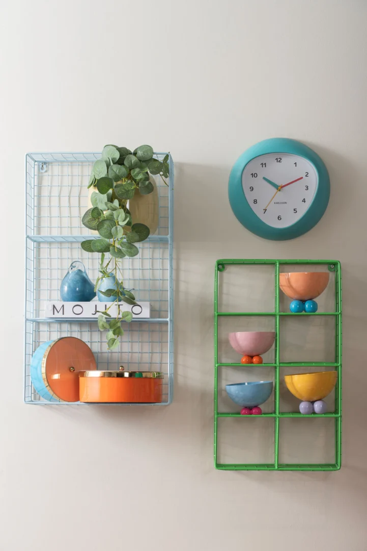 Wandklok Zovek Turquoise - Afbeelding 5