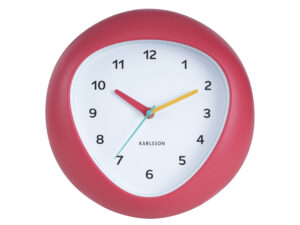 Wandklok Zessano Rood