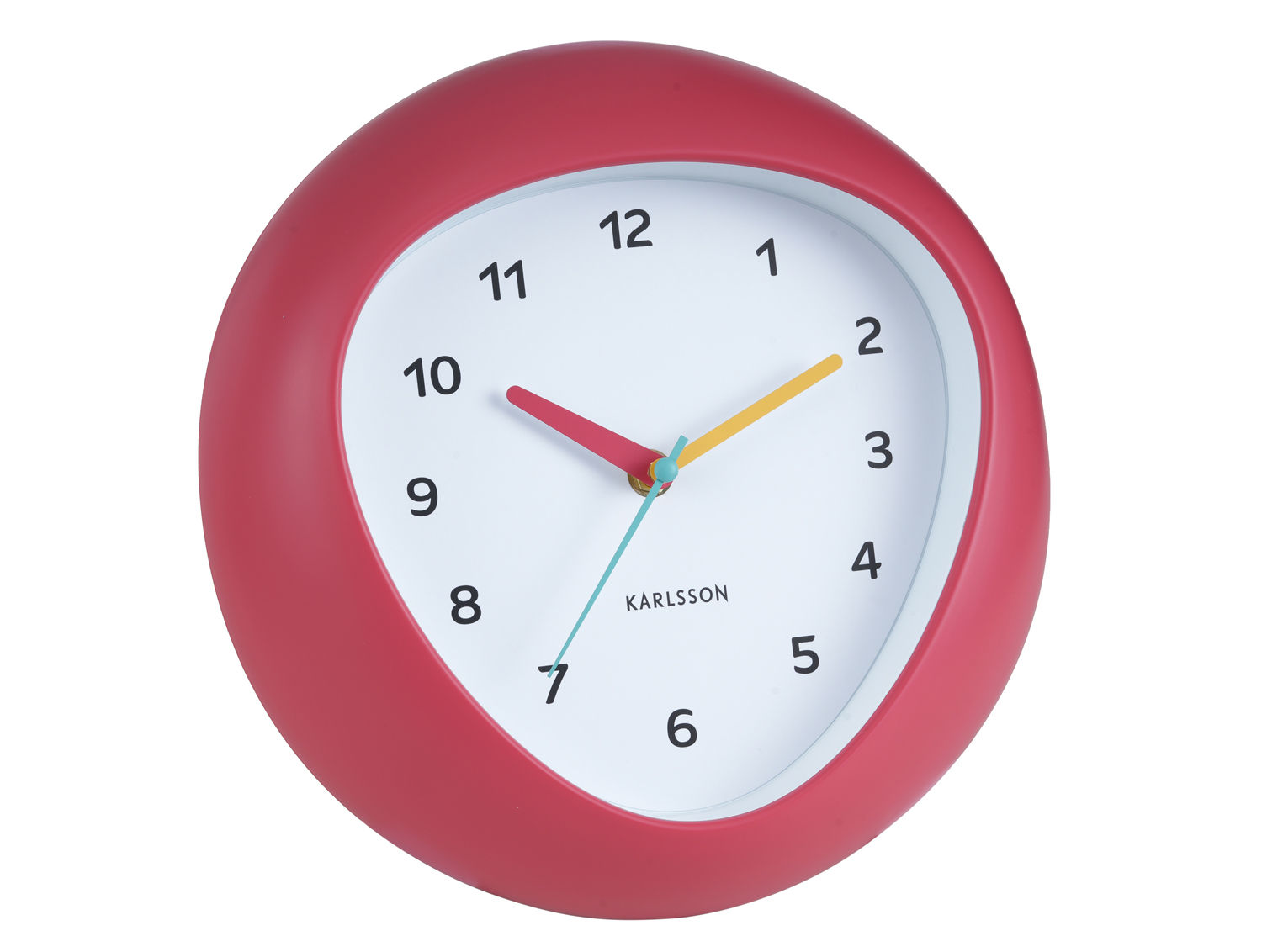 Wandklok Zessano Rood - Afbeelding 2