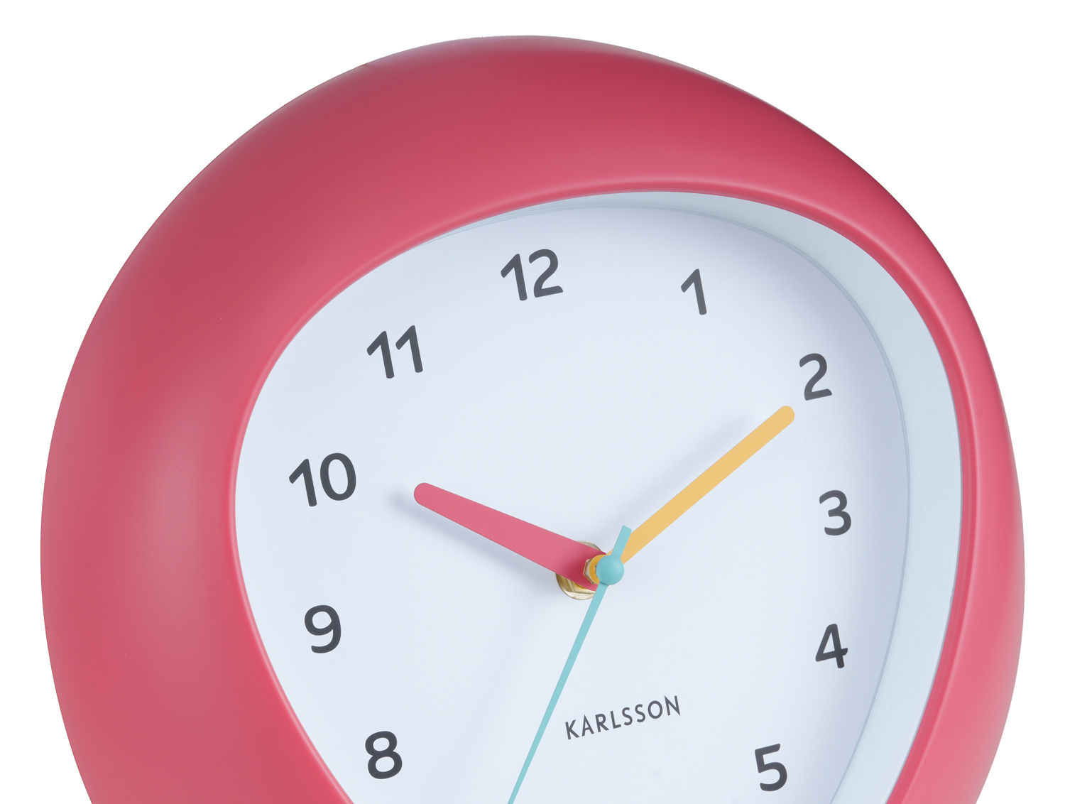 Wandklok Zessano Rood - Afbeelding 4