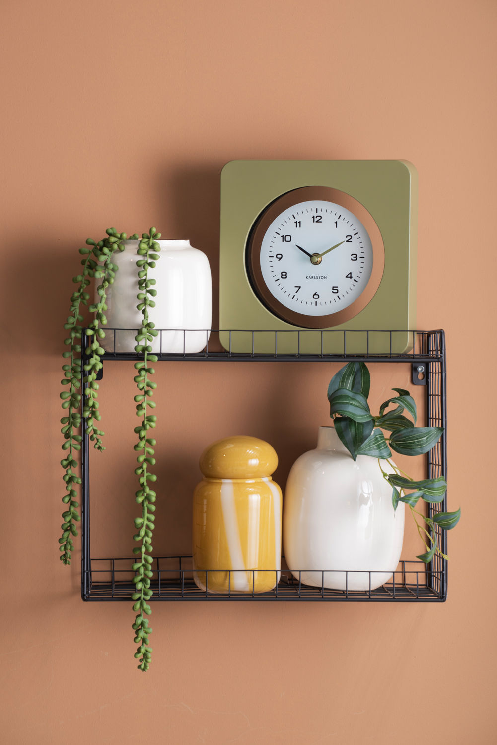 Wandklok Mirrea Groen - Afbeelding 5