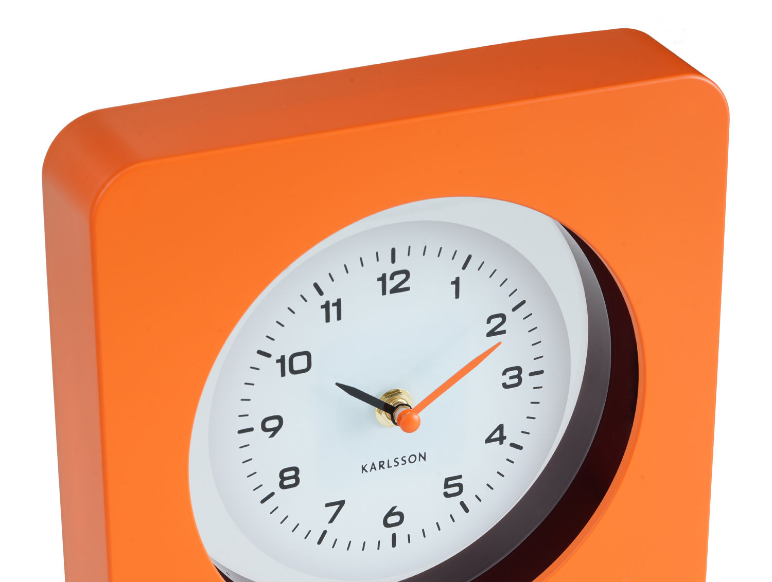 Wandklok Rirnon Helder Oranje - Afbeelding 4