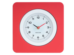 Wandklok Hooltin Helder Rood