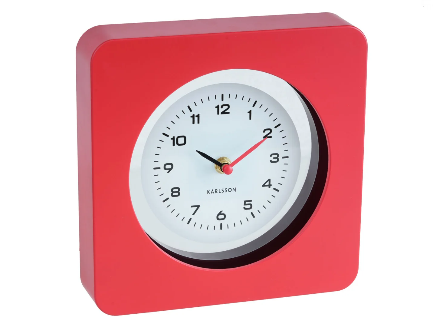 Wandklok Hooltin Helder Rood - Afbeelding 2