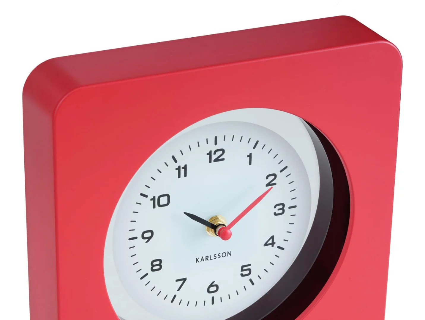 Wandklok Hooltin Helder Rood - Afbeelding 4
