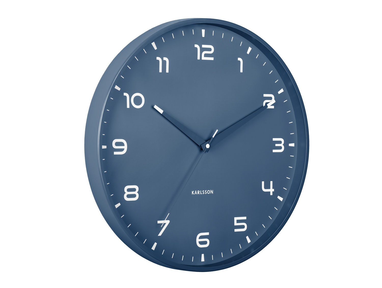Wandklok Hoovis Blauw