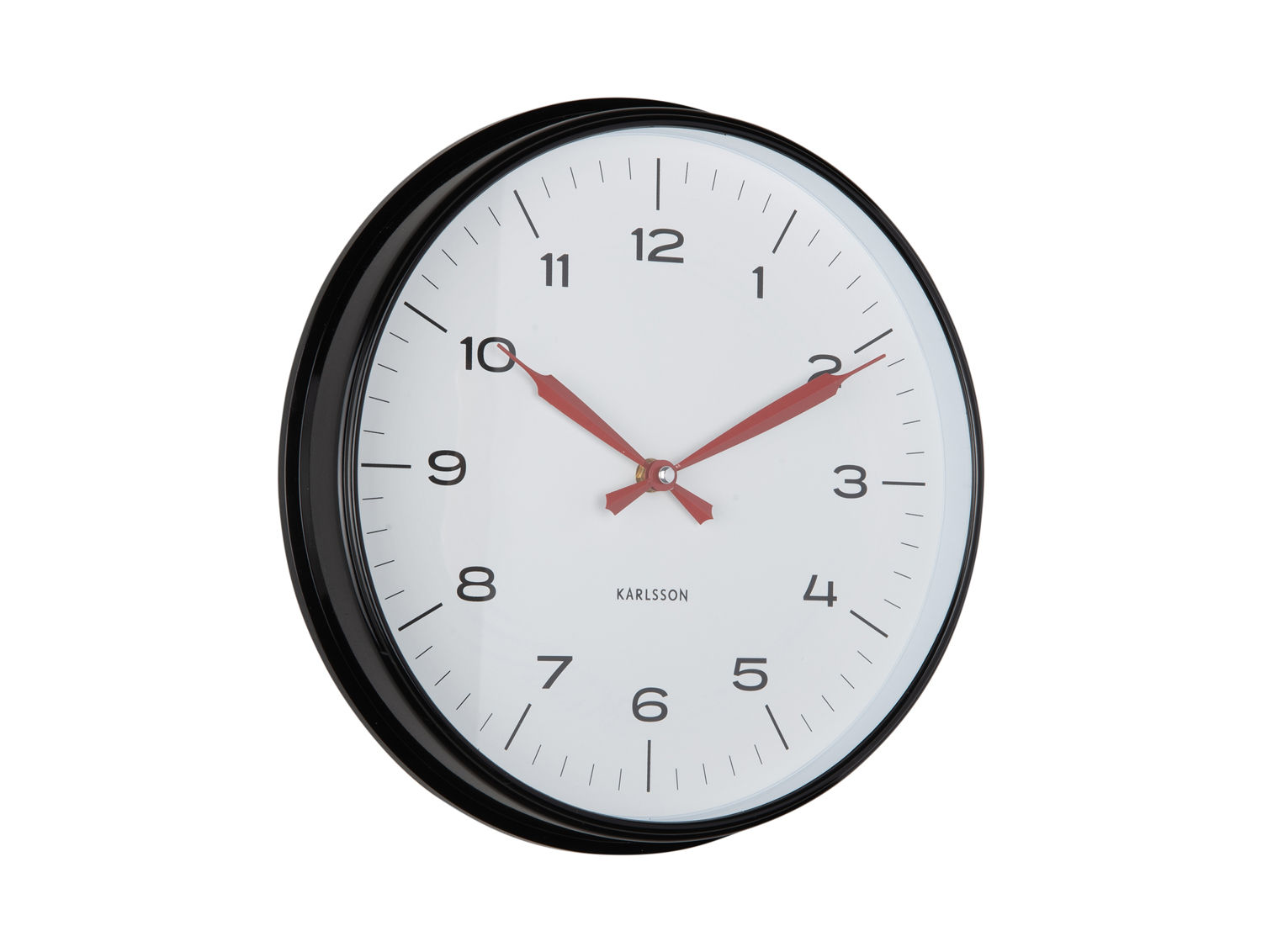 Wandklok Siedira Helder Rood