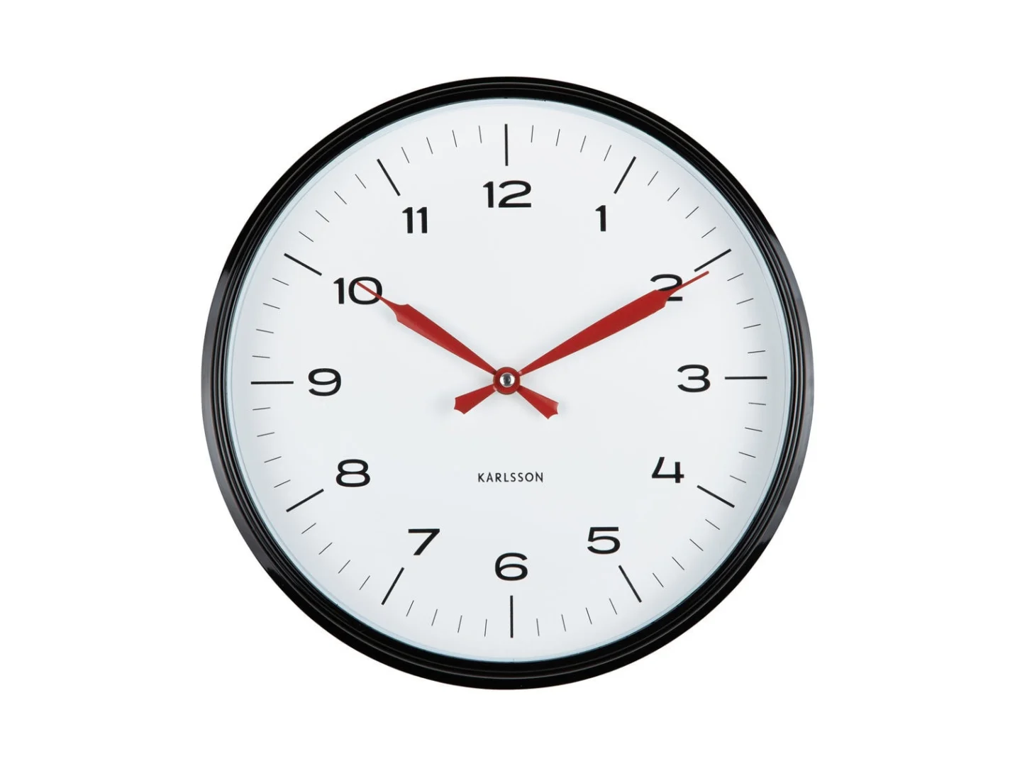Wandklok Siedira Helder Rood - Afbeelding 2