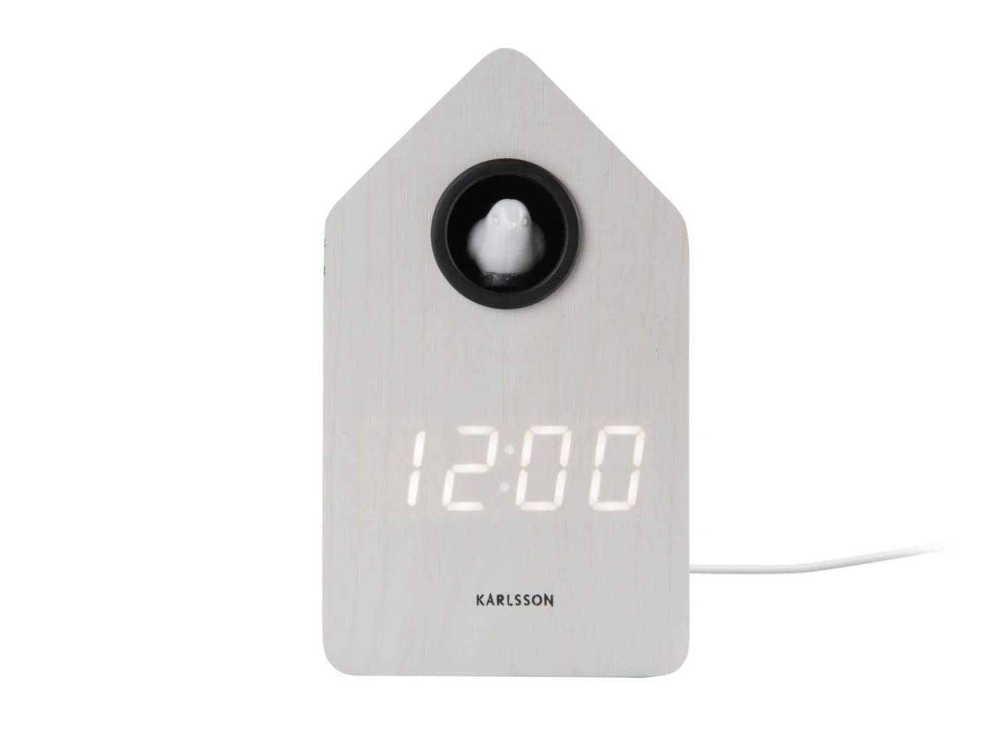 Wekker Skessal Wit - Afbeelding 2