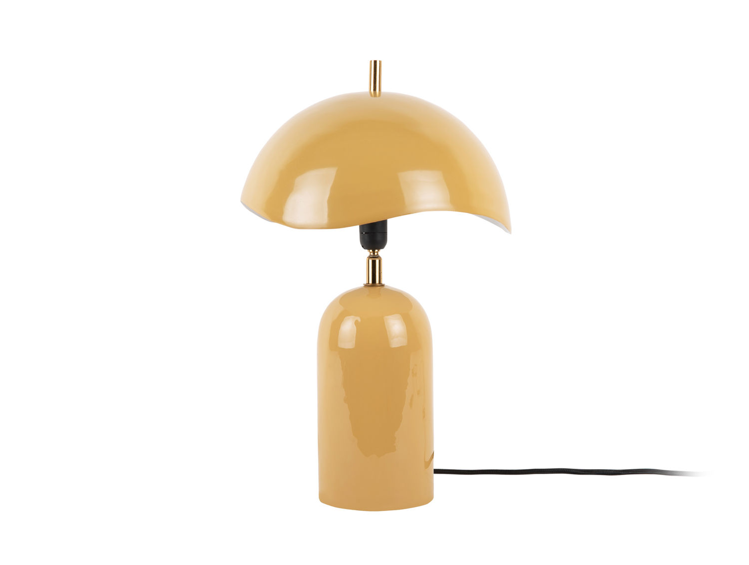 Tafellamp Hoobea Geel Ø25 cm