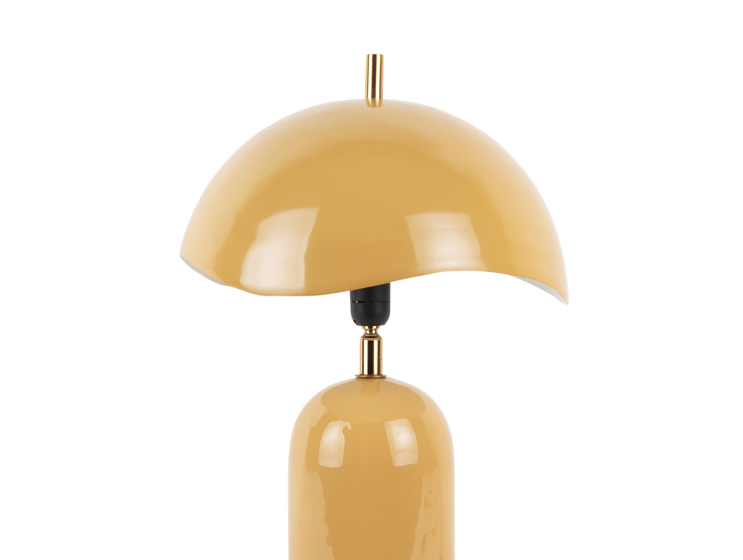 Tafellamp Hoobea Geel Ø25 cm - Afbeelding 2